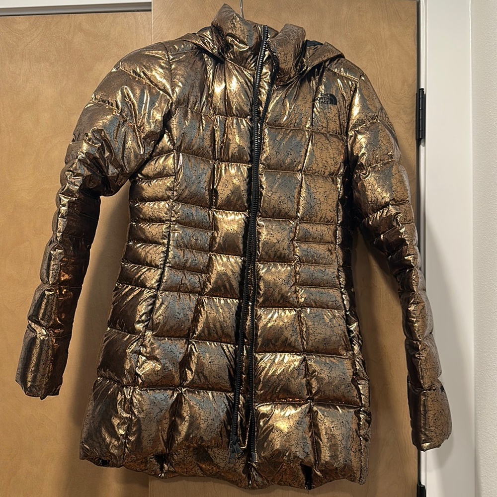 The North Face Women’s Gold Puffer Coat